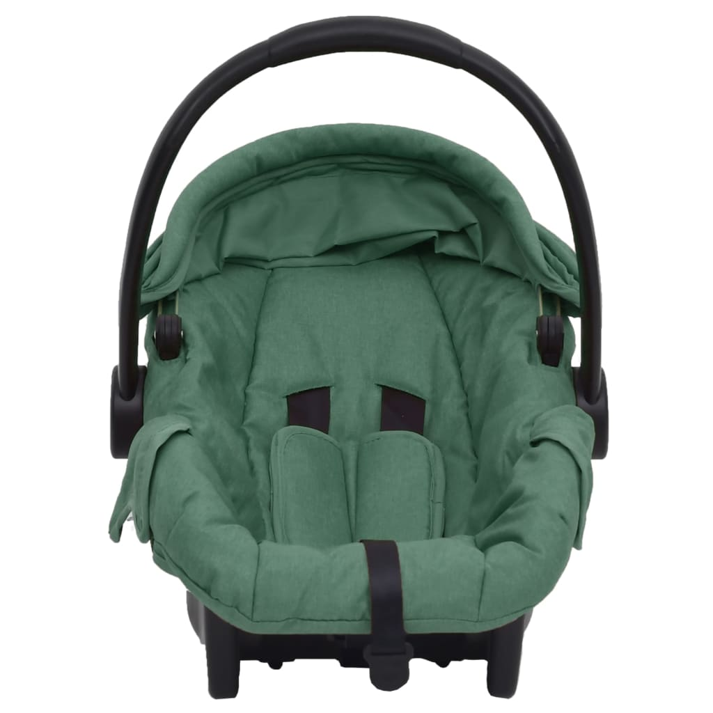 vidaXL Baby Car Seat Green 42x65x57 cm