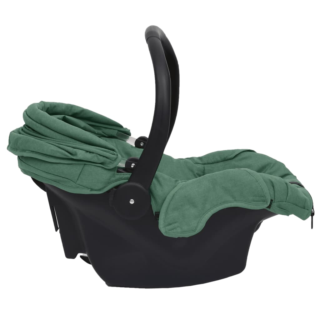 vidaXL Baby Car Seat Green 42x65x57 cm