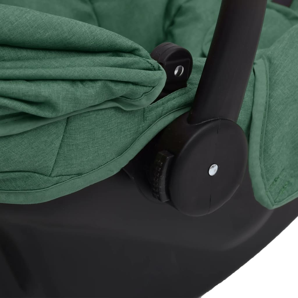 vidaXL Baby Car Seat Green 42x65x57 cm