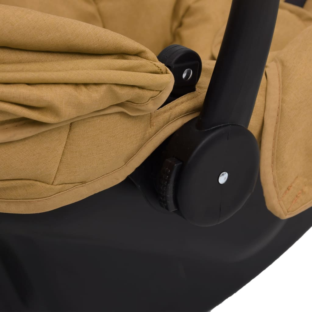 vidaXL Baby Car Seat Taupe 42x65x57 cm