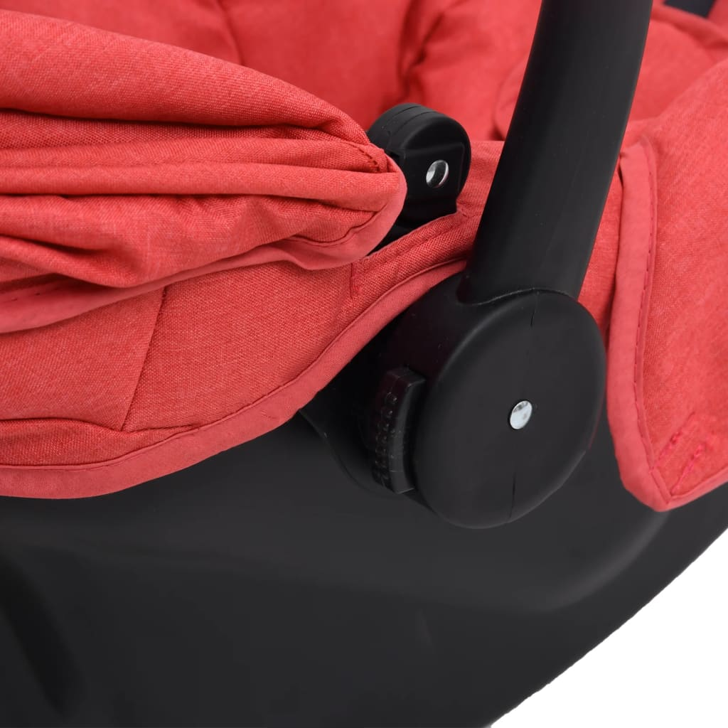 vidaXL Baby Car Seat Red 42x65x57 cm