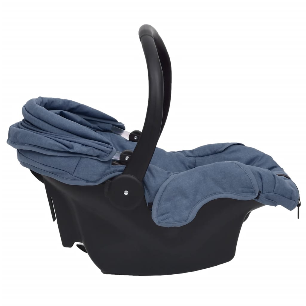 vidaXL Baby Car Seat Navy Blue 42x65x57 cm