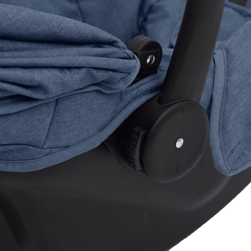 vidaXL Baby Car Seat Navy Blue 42x65x57 cm