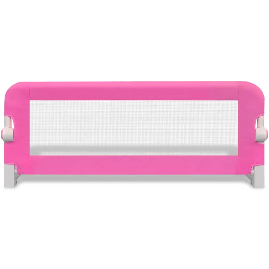 vidaXL Toddler Safety Bed Rail 102 x 42 cm Pink