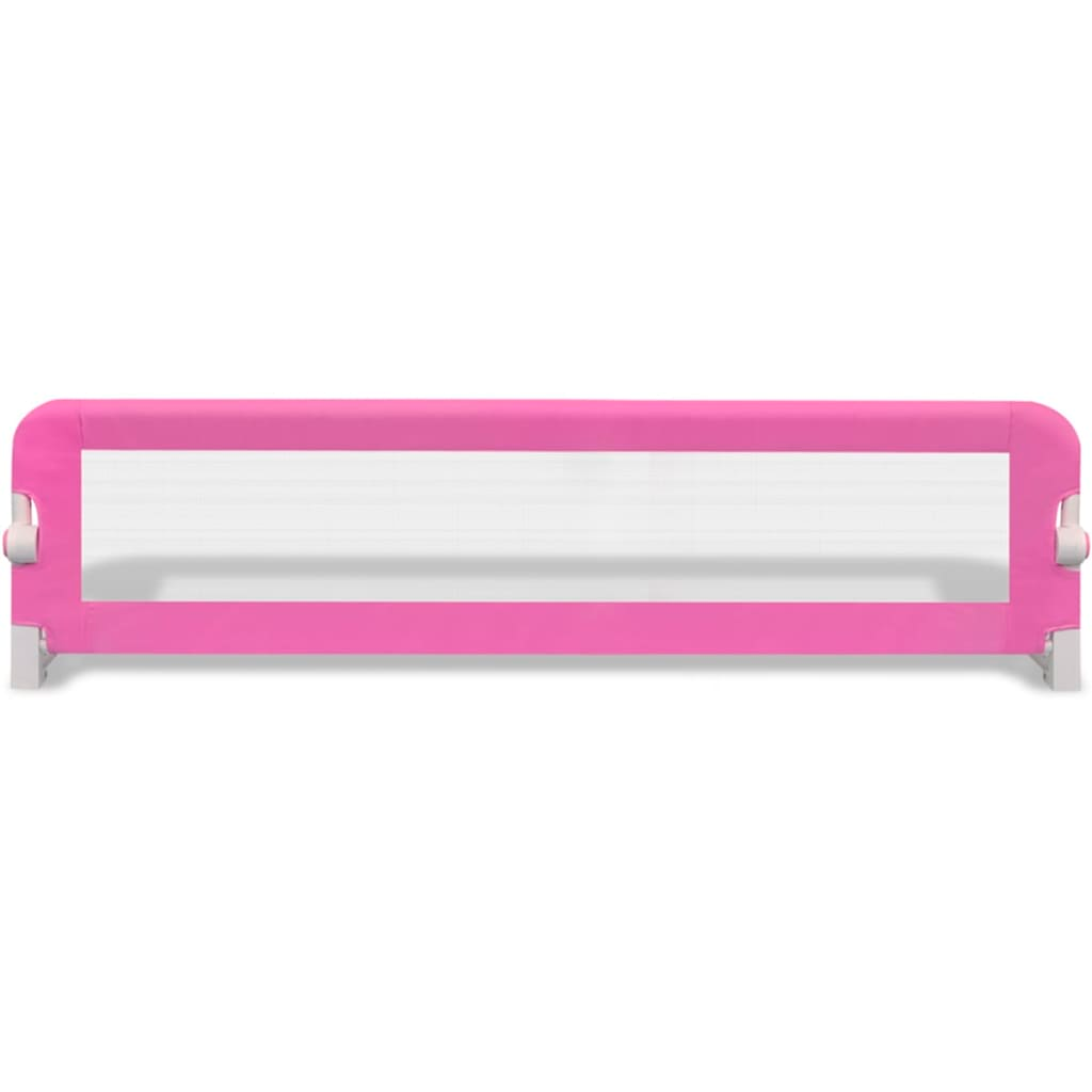 vidaXL Toddler Safety Bed Rail 150 x 42 cm Pink