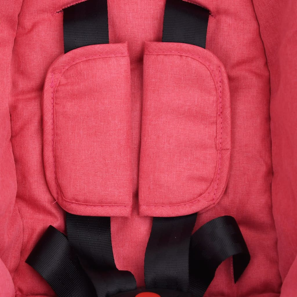 vidaXL Baby Car Seat Red 42x65x57 cm