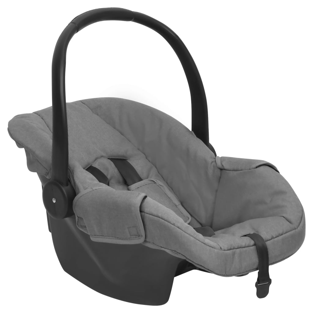 vidaXL Baby Car Seat Light Grey 42x65x57 cm