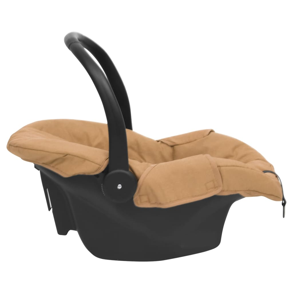 vidaXL Baby Car Seat Taupe 42x65x57 cm