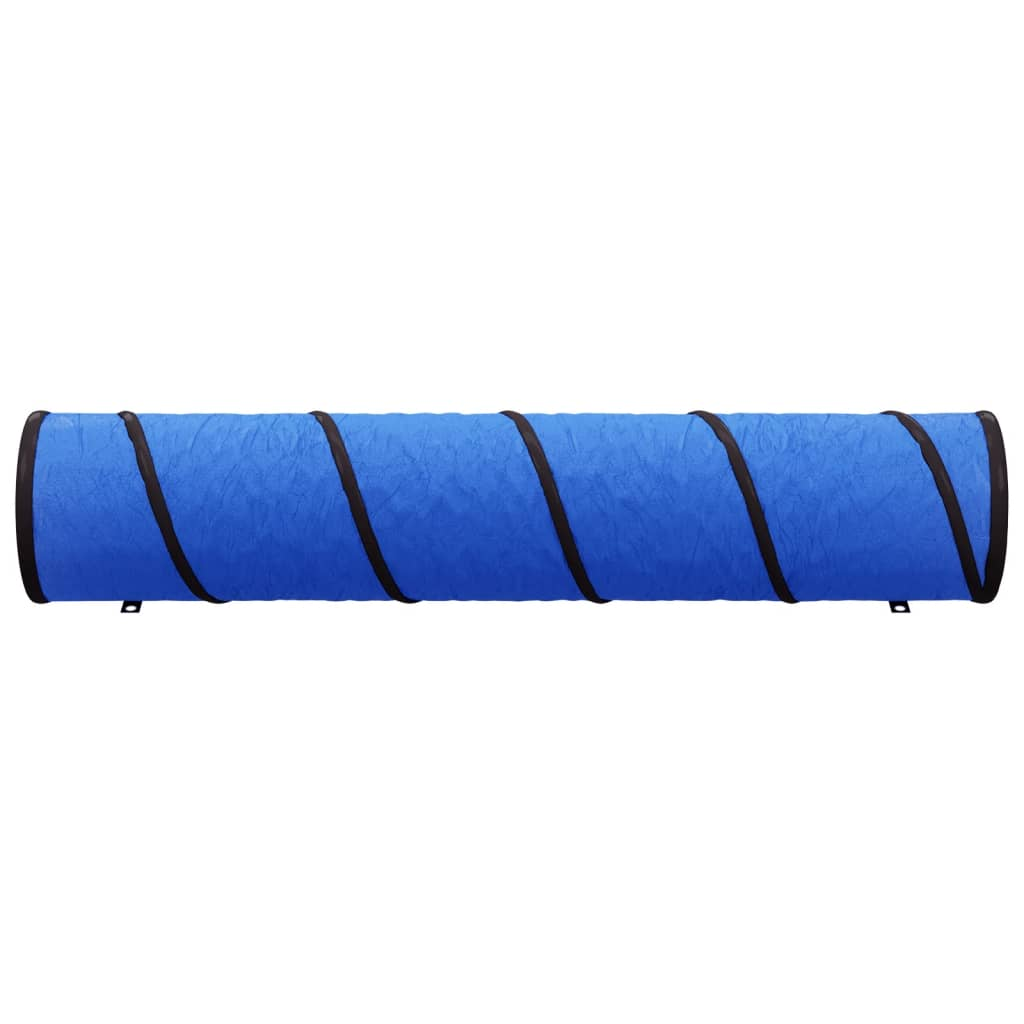 vidaXL Dog Tunnel Blue Ø 40x200 cm Polyester