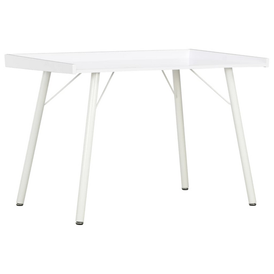 vidaXL Desk White 90x50x79 cm