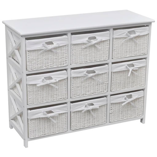 vidaXL Storage Cabinet Akron White