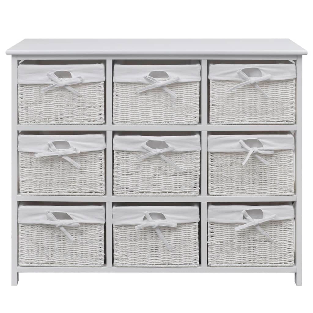 vidaXL Storage Cabinet Akron White