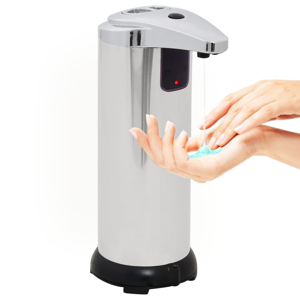 vidaXL Automatic Soap Dispensers 2 pcs Infrared Sensor 600 ml