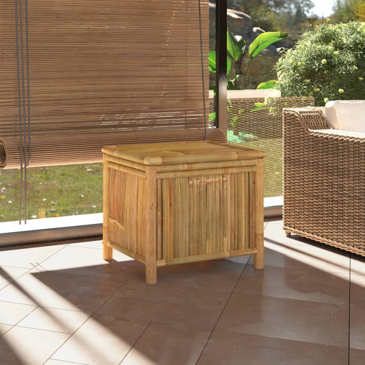 vidaXL Garden Storage Box 60x52x55cm Bamboo