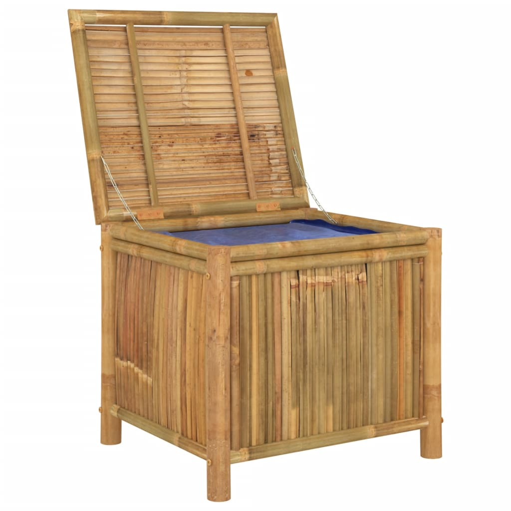 vidaXL Garden Storage Box 60x52x55cm Bamboo