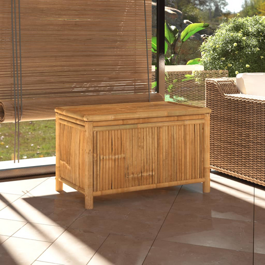 vidaXL Garden Storage Box 90x52x55cm Bamboo