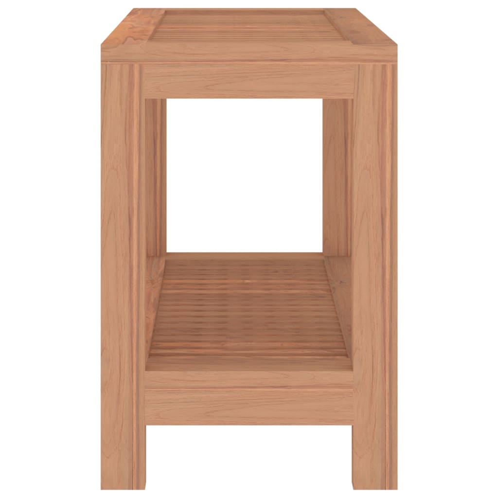 vidaXL Bathroom Side Table 60x30x45 cm Solid Wood Teak