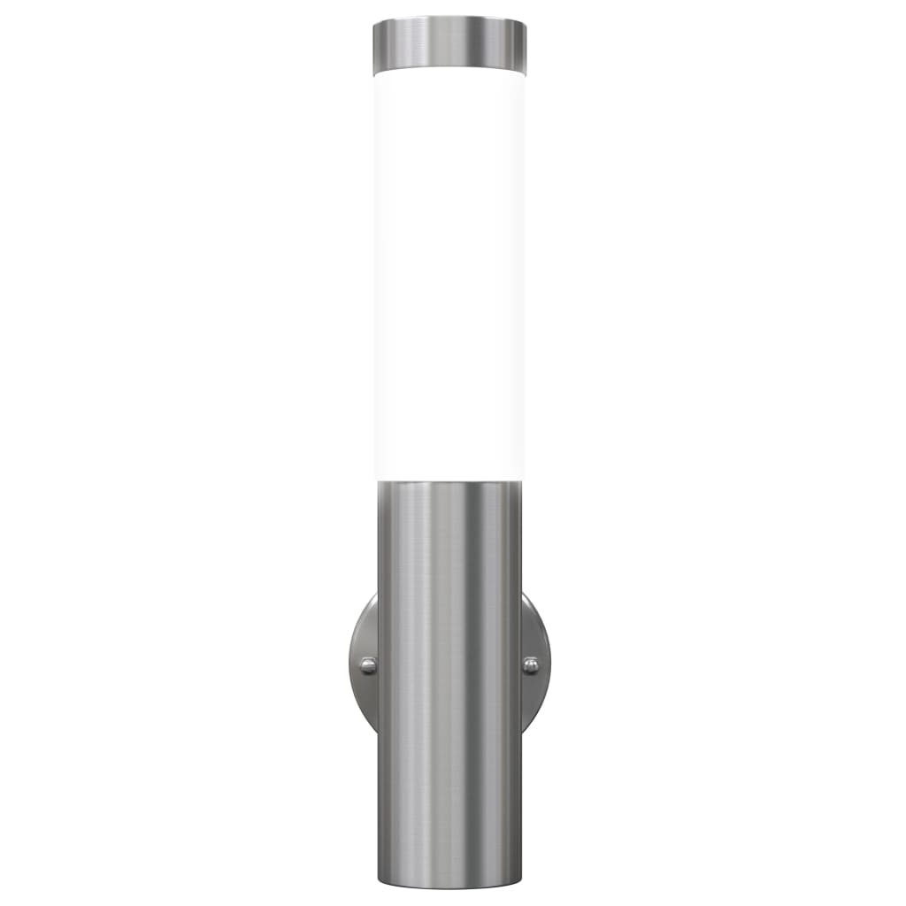 vidaXL RVS Walllamp for Indoor & Outdoors Waterproof