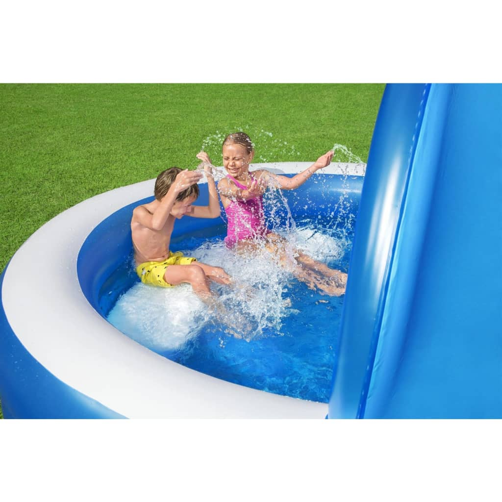 Bestway Swimming Pool with Sunshade Summer Days 241x140 cm