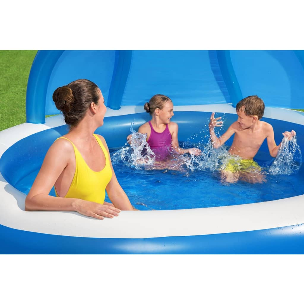 Bestway Swimming Pool with Sunshade Summer Days 241x140 cm