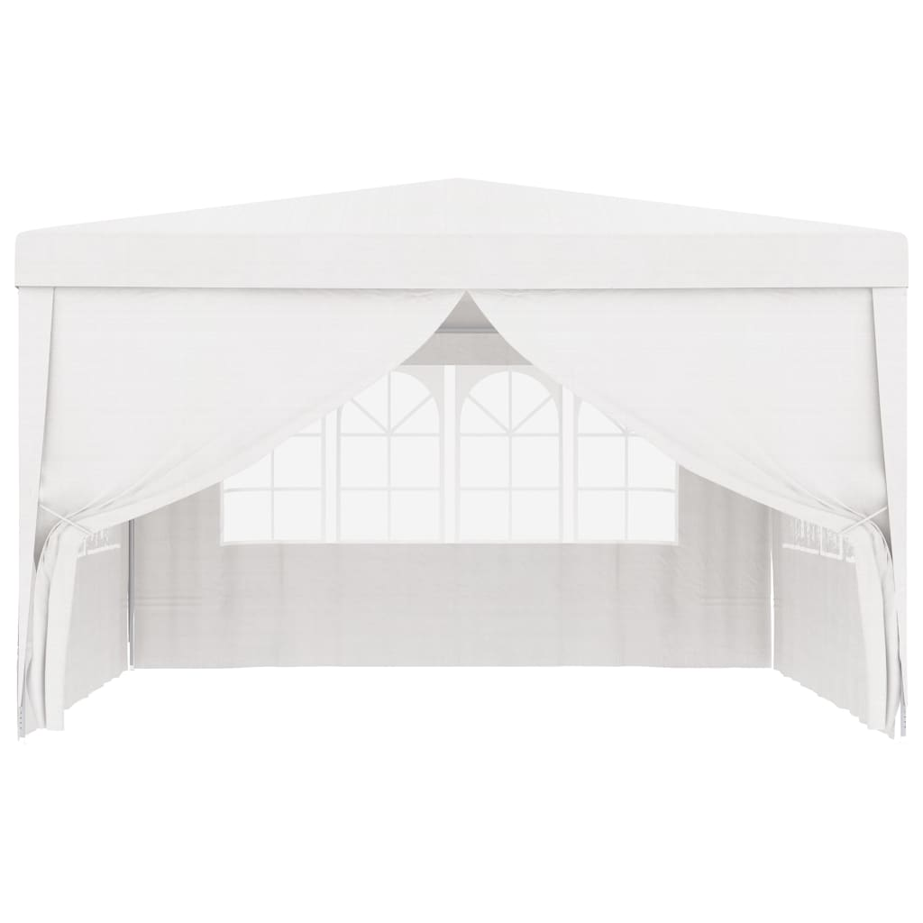 vidaXL Professional Party Tent with Side Walls 4x4 m White 90 g/m?