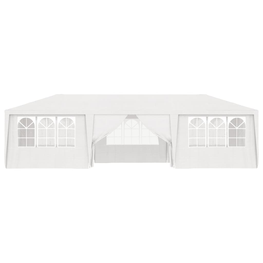 vidaXL Professional Party Tent with Side Walls 4x9 m White 90 g/m?