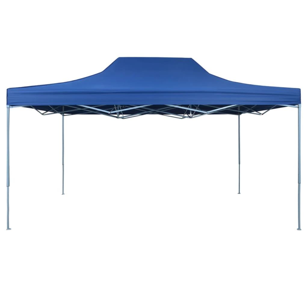 vidaXL Professional Folding Party Tent 3x4 m Steel Blue