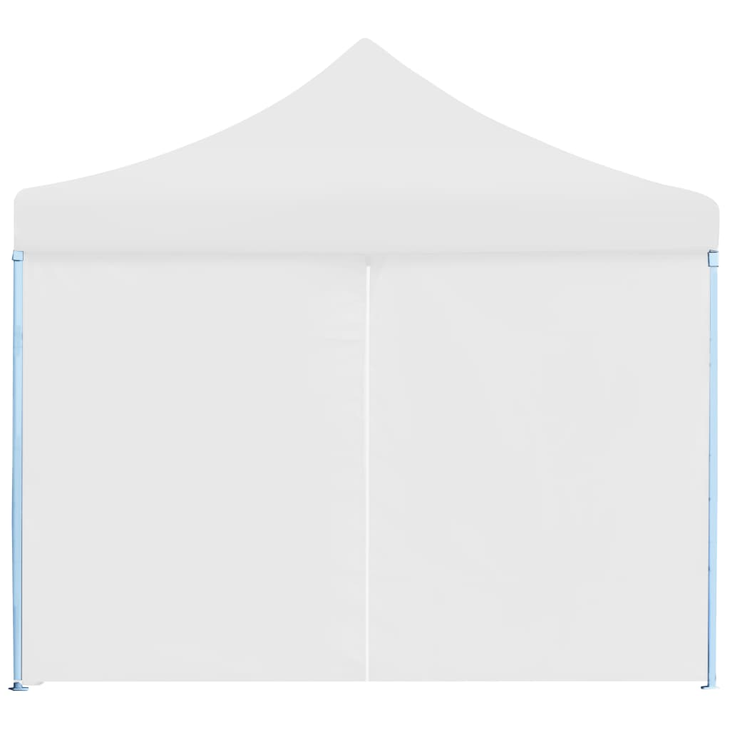 vidaXL Folding Pop-up Party Tent with 8 Sidewalls 3x9 m White