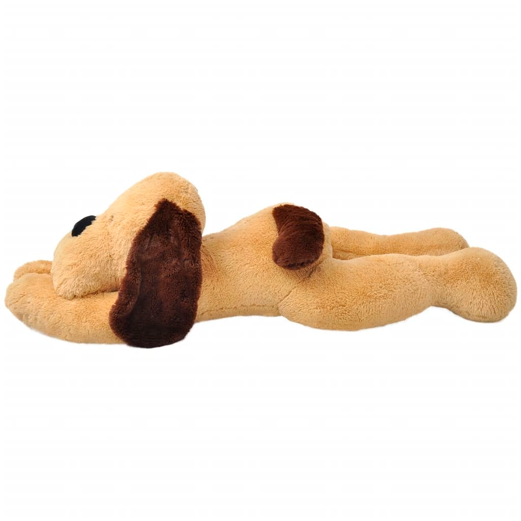 vidaXL Dog Cuddly Toy Plush Brown 160 cm