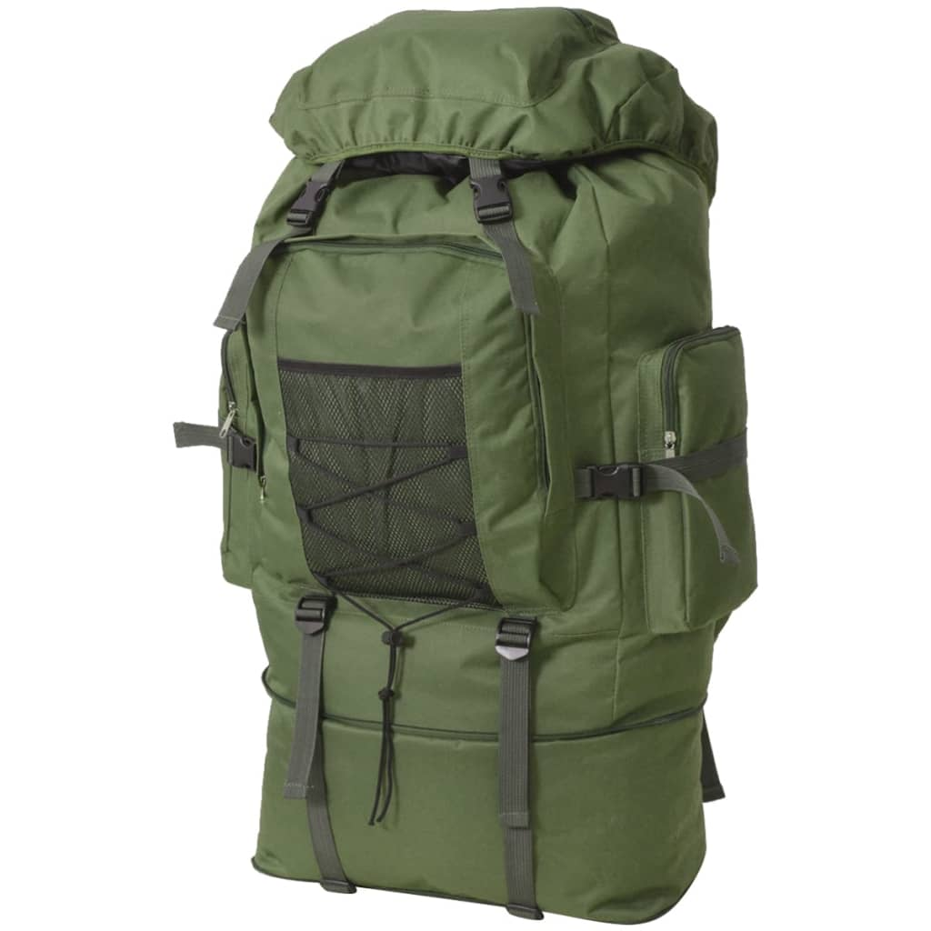 vidaXL Army-Style Backpack XXL 100 L Green