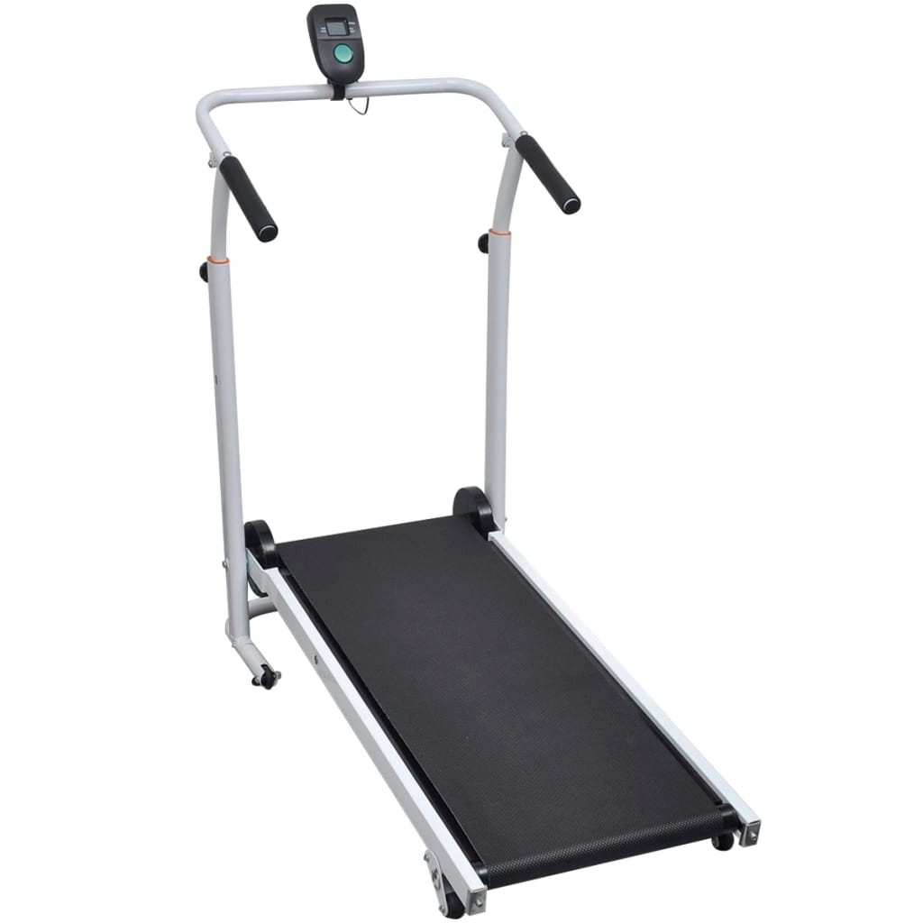 vidaXL Mini Treadmill Folding 93 x 36 cm Black