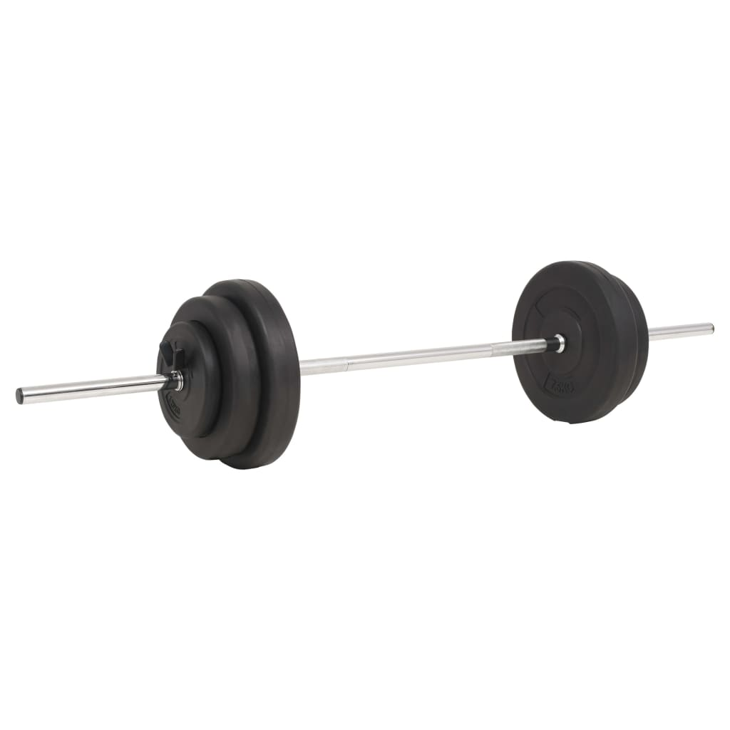 vidaXL Barbell Set 30 kg