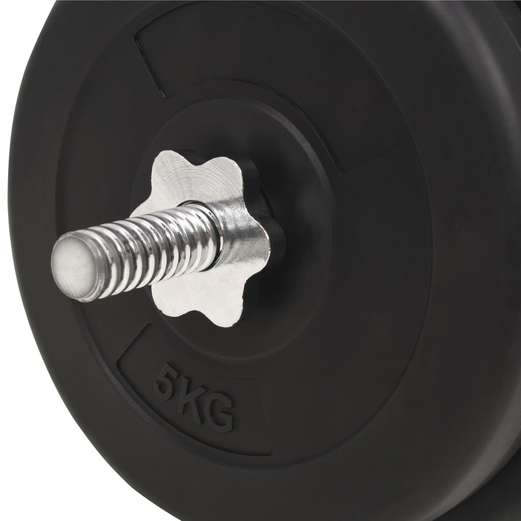 vidaXL Barbell Set 30 kg