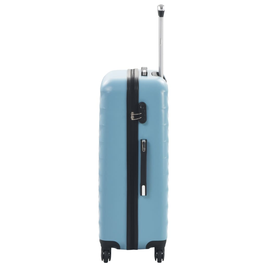 vidaXL Hardcase Trolley Set 3 pcs Blue ABS