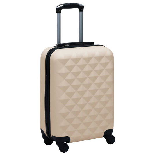 vidaXL Hardcase Trolley Gold ABS