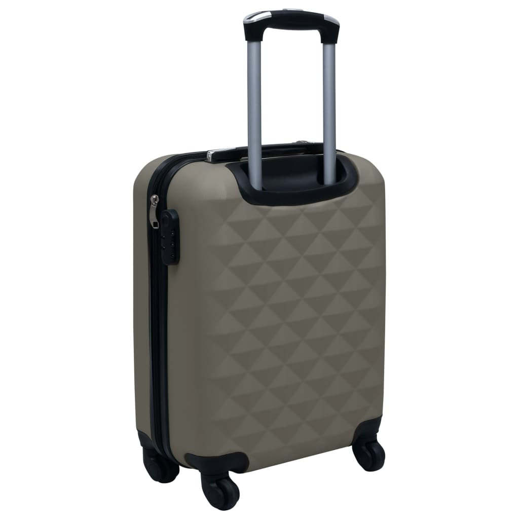 vidaXL Hardcase Trolley Anthracite ABS