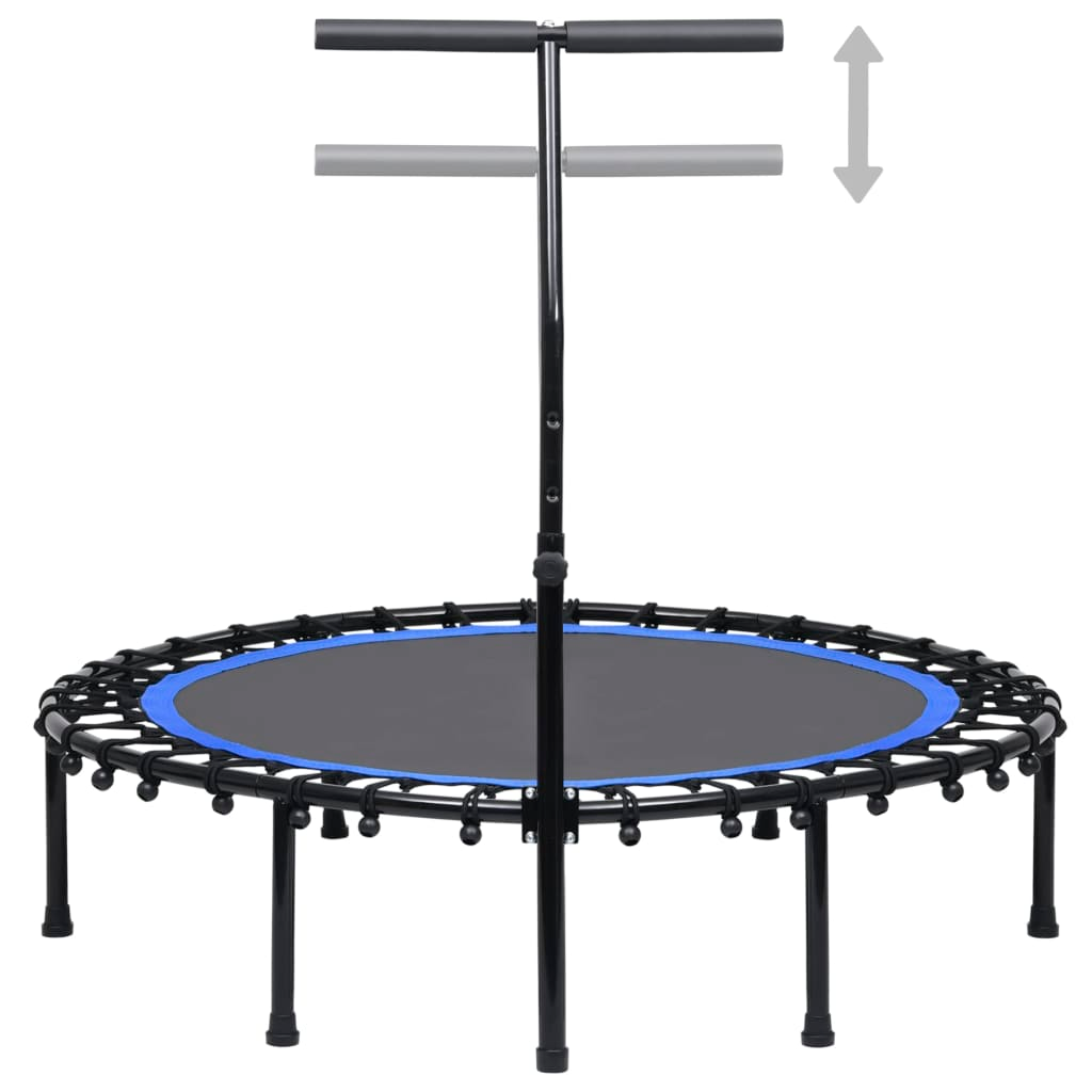 vidaXL Fitness Trampoline with Handle 122 cm