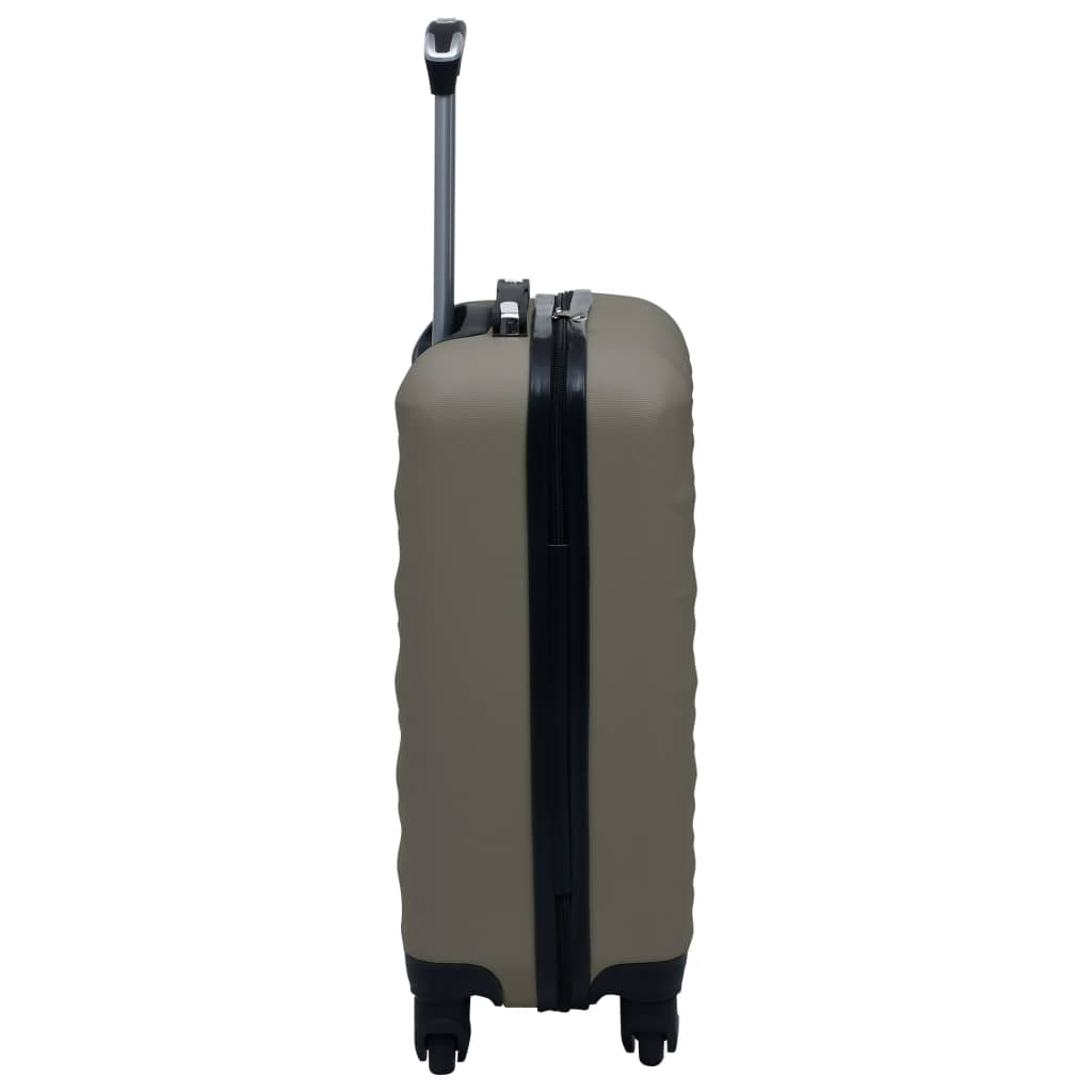 vidaXL Hardcase Trolley Set 2 pcs Anthracite ABS