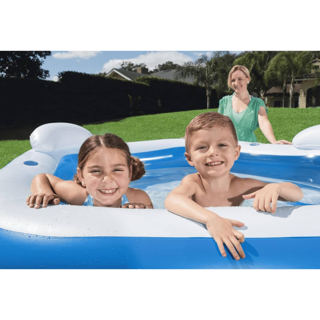 Bestway Family Fun Lounge Pool 213x206x69 cm