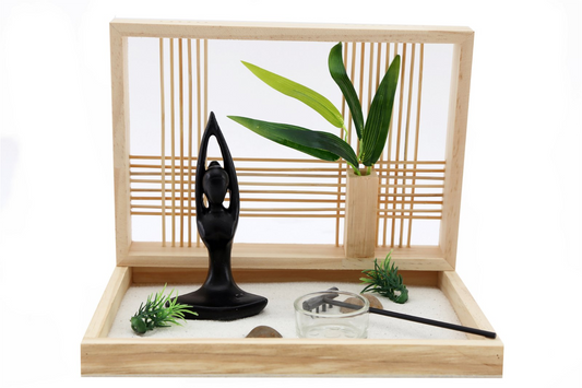 Yoga Woman Zen Garden