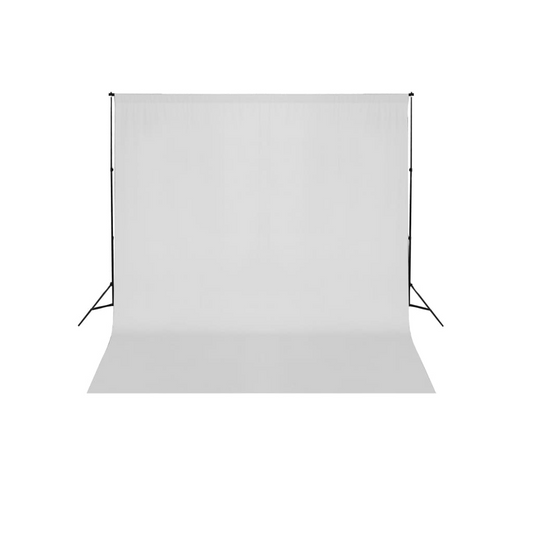 vidaXL Backdrop Support System 600x300 cm White