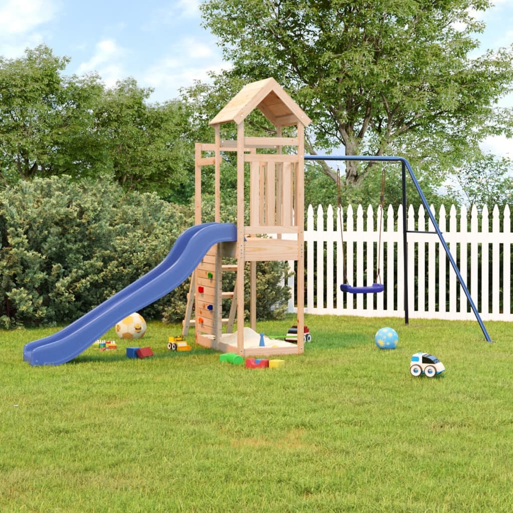 vidaXL Outdoor Playset Solid Wood Pine