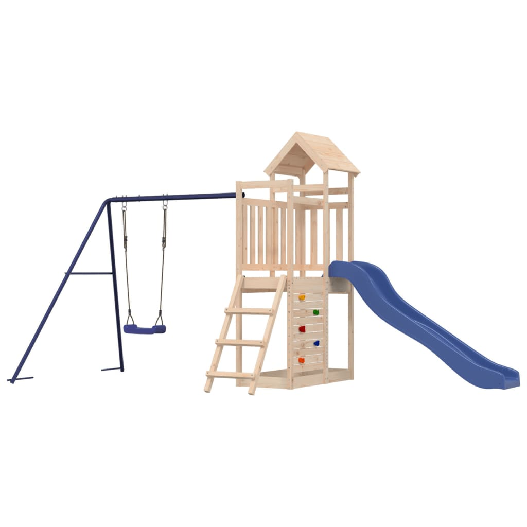 vidaXL Outdoor Playset Solid Wood Pine