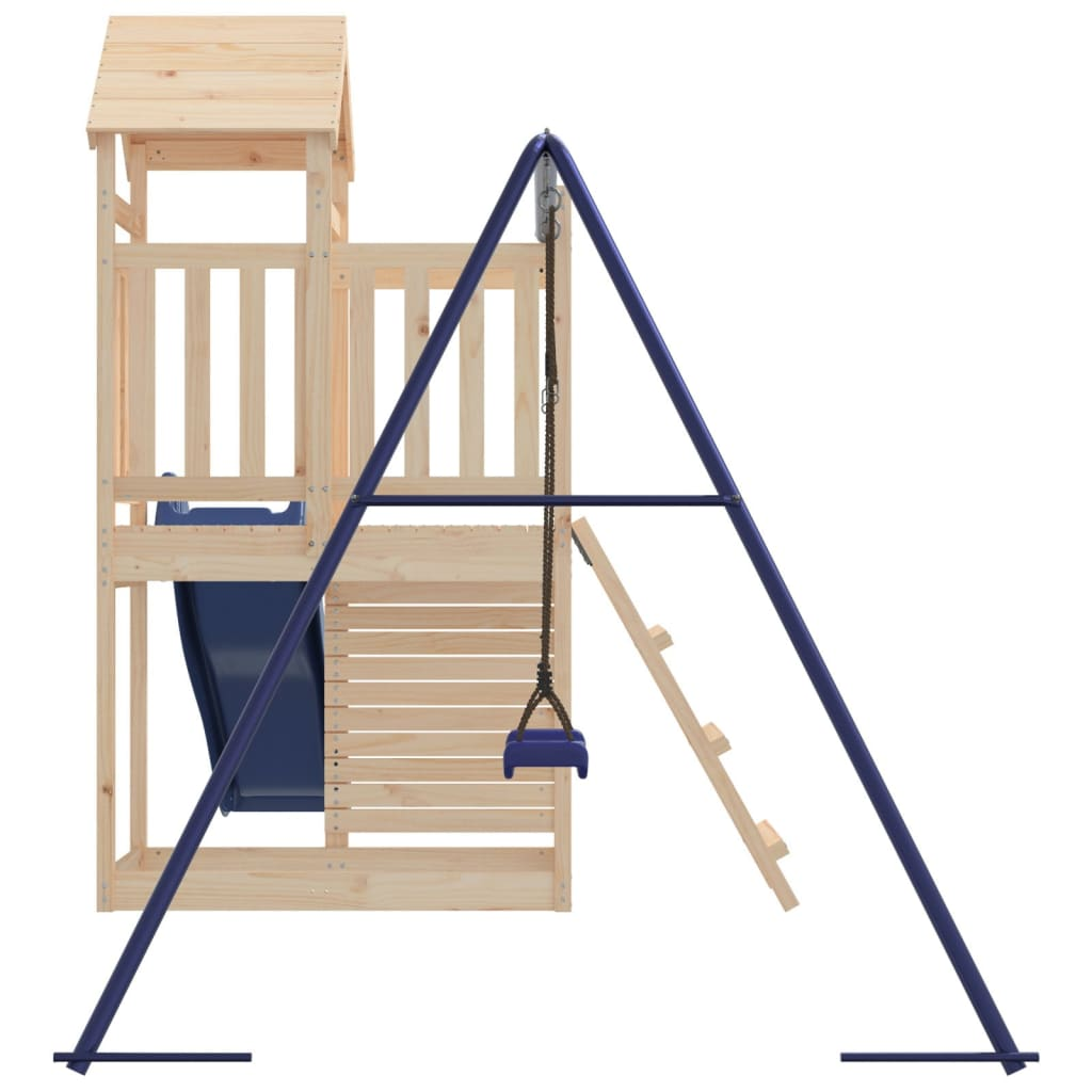 vidaXL Outdoor Playset Solid Wood Pine