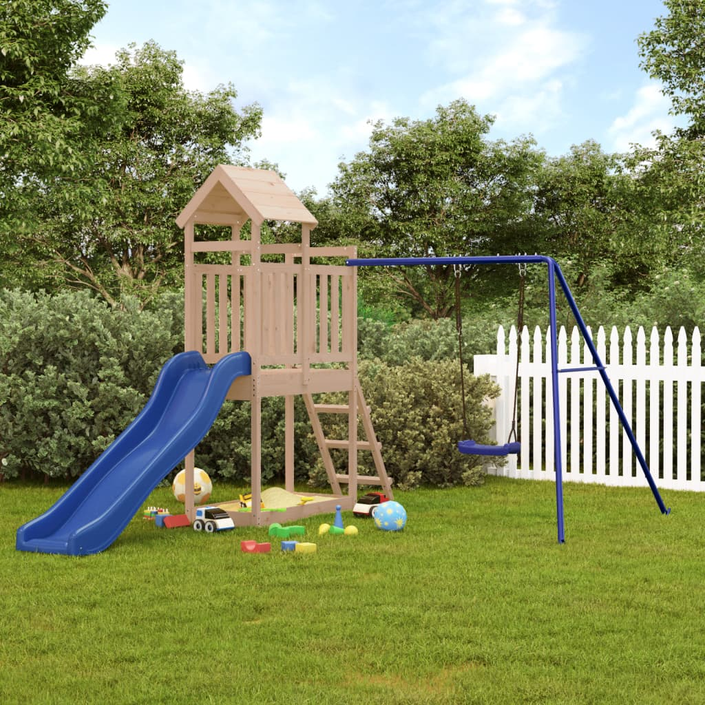 vidaXL Outdoor Playset Solid Wood Pine