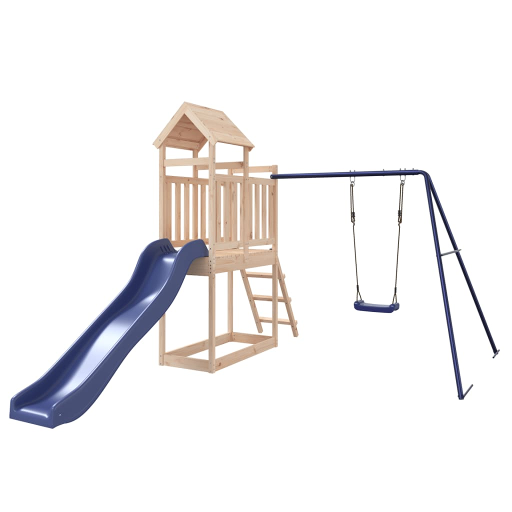 vidaXL Outdoor Playset Solid Wood Pine