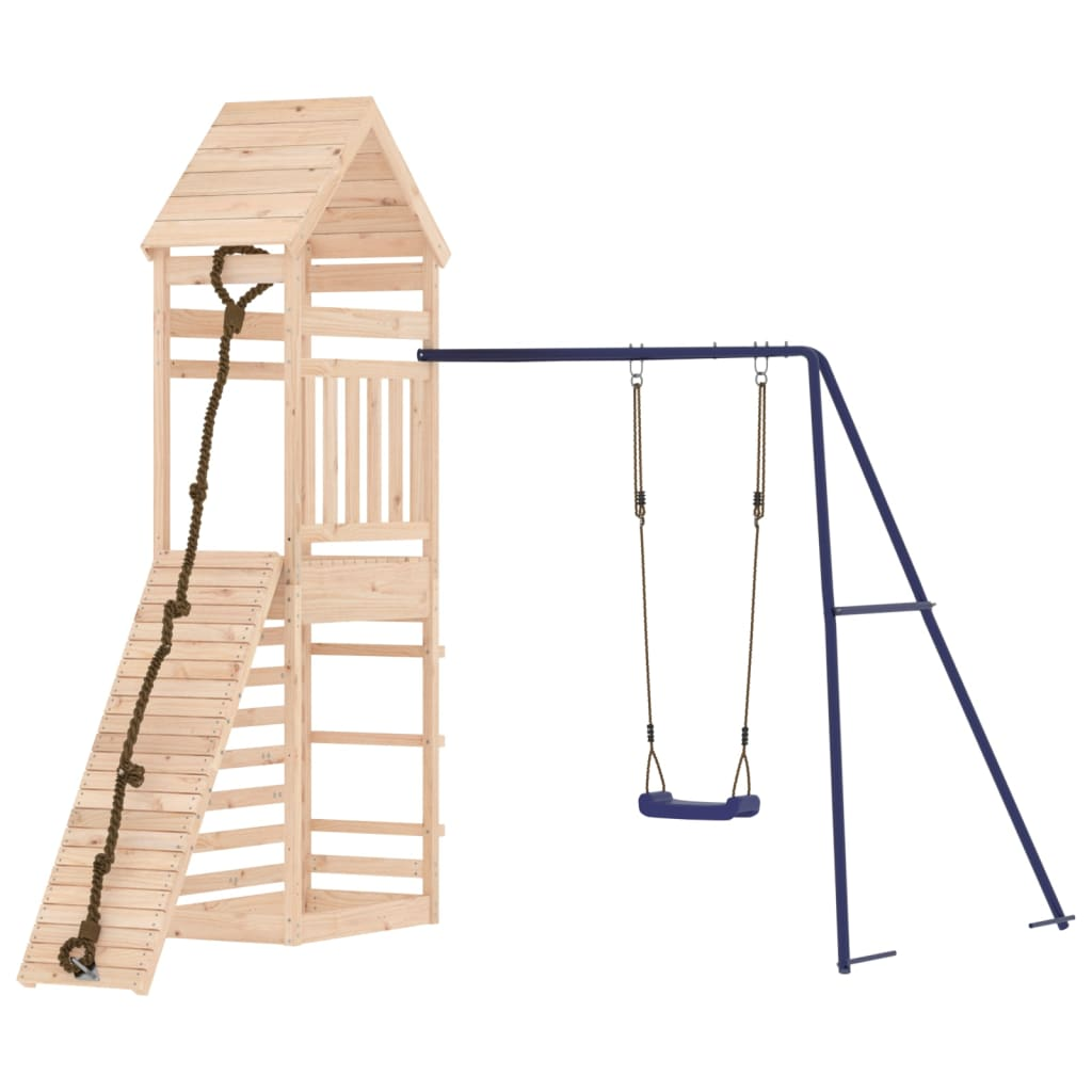 vidaXL Outdoor Playset Solid Wood Pine