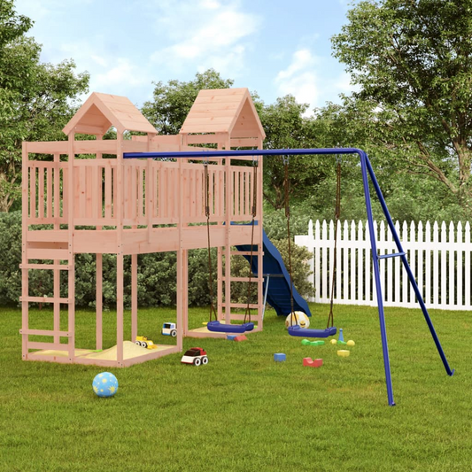 vidaXL Outdoor Playset Solid Wood Douglas