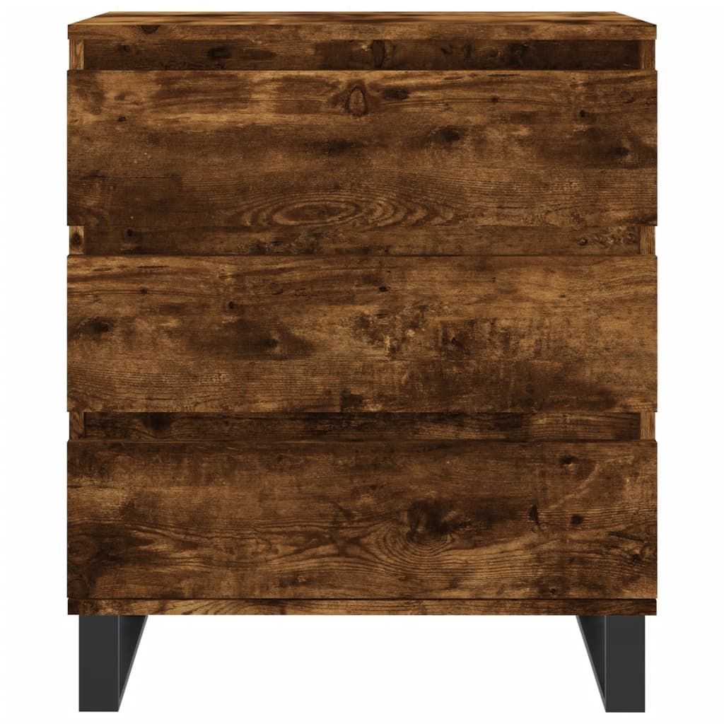 vidaXL Sideboard Smoked Oak 60x35x70 cm Engineered Wood