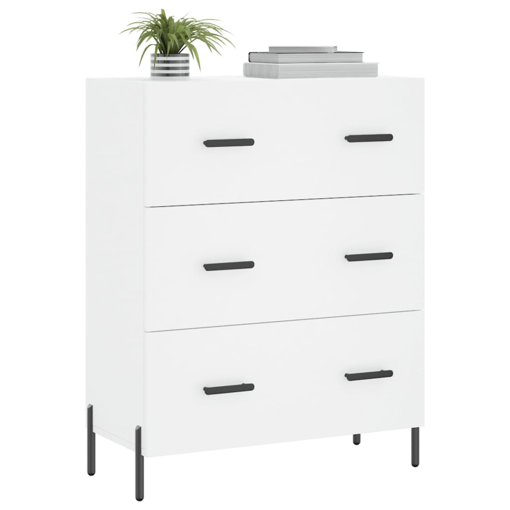 vidaXL Sideboard White 69.5x34x90 cm Engineered Wood